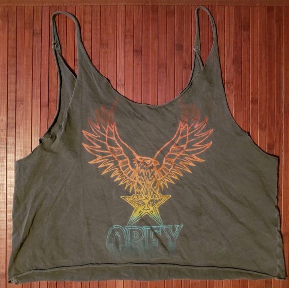Obey Tops - Obey modified Eagle tank top
